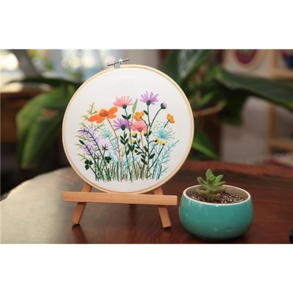 Stamped Embroidery Kit for Beginners with Pattern, Cross Stitch kit, Embroidery - Picture 5 of 7